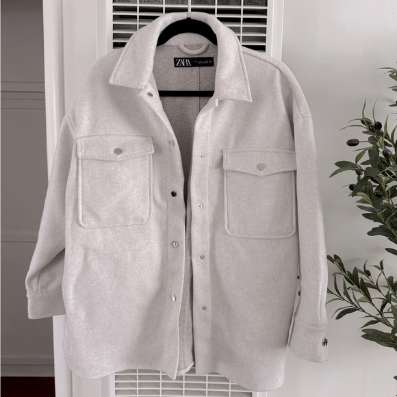 Zara | Shirt Jacket - Picture 1 of 3